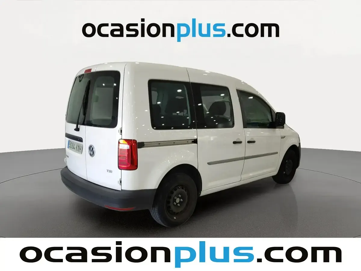 Usado VW Caddy 84 CV (61 kW) 2018 Blanco Monovolumen