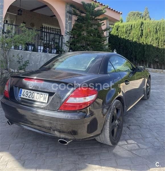 Negro Usado 2004 Mercedes SLK200 Descapotable | 7800 € (Precio justo) - Imagen 1/4