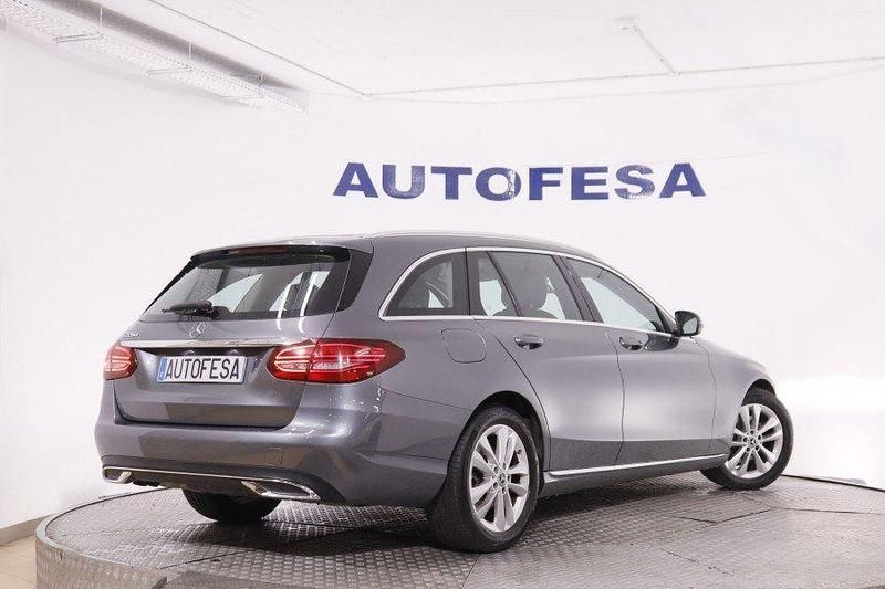 Usado Mercedes C220 194 CV (142 kW) 2019 Gris titanio Familiar