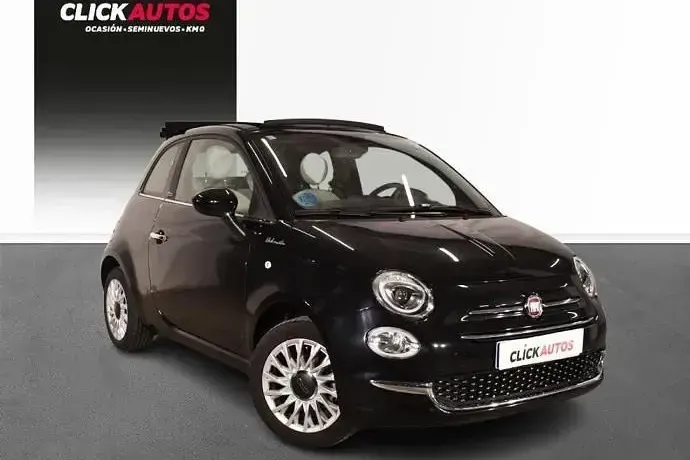 Usado Fiat 500 Dolcevita 70 CV (51 kW) 2022 Negro
