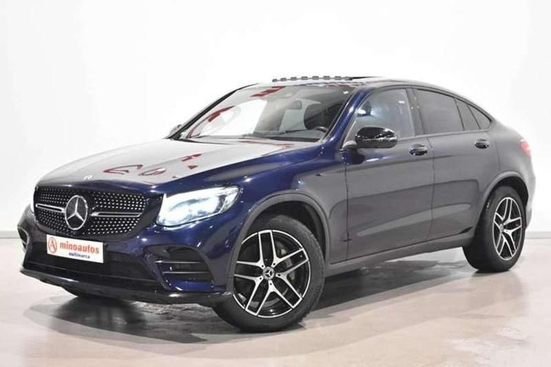 Usado Mercedes GLC63 AMG AMG 261 CV (191 kW) 2017 Azul SUV