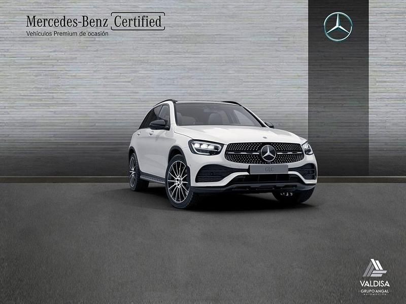 Usado Mercedes GLC220 AMG line 194 CV (142 kW) 2022 Blanco