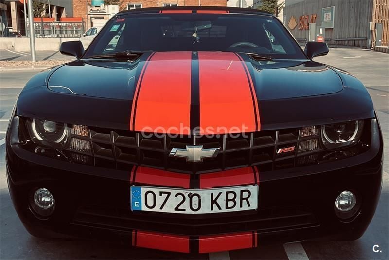 Negro Usado 2012 Chevrolet Camaro Descapotable | 24.000 € (Buen precio) - Imagen 1/4