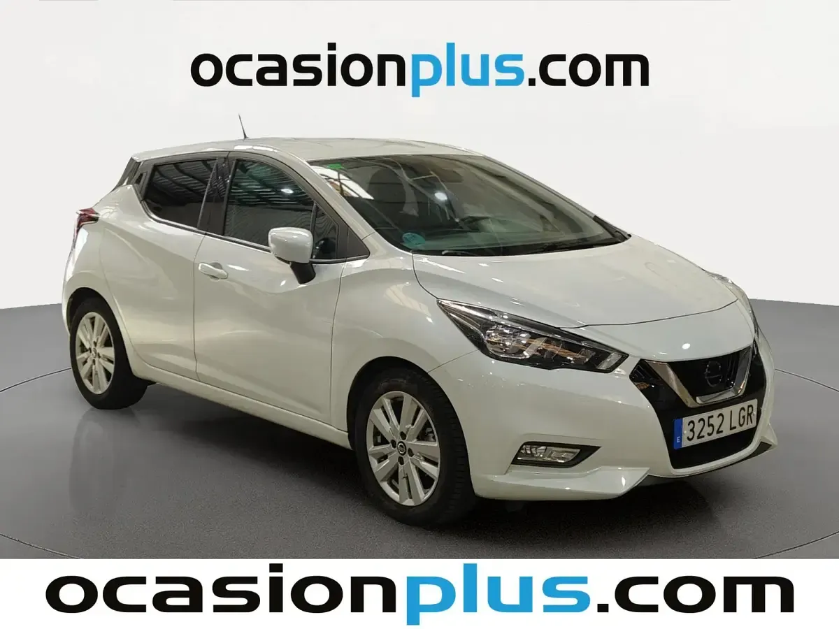 Usado Nissan Micra N-Connecta 100 CV (73 kW) 2020 Blanco Utilitario