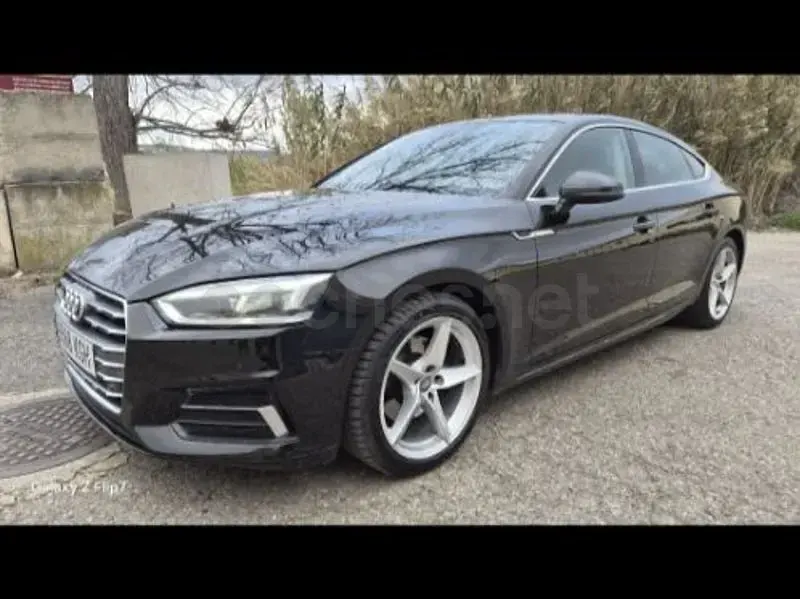 Usado Audi A5 Sportback 150 CV (110 kW) 2018 Negro Utilitario