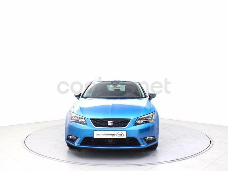 Usado Seat Leon Style 150 CV (110 kW) 2015 Azul Berlina