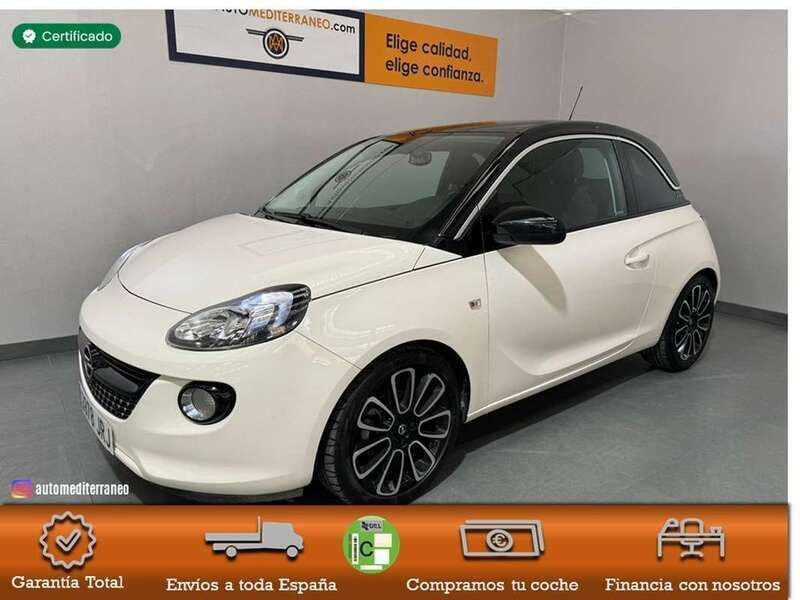 Beige Usado 2016 Opel Adam Glam Utilitario | 8990 € (Un poco caro) - Imagen 1/4