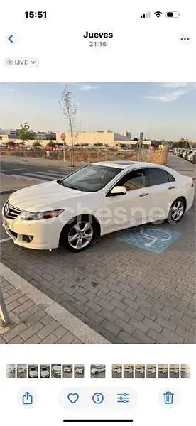 Usado Honda Accord Executive 150 CV (110 kW) 2009 Blanco Berlina