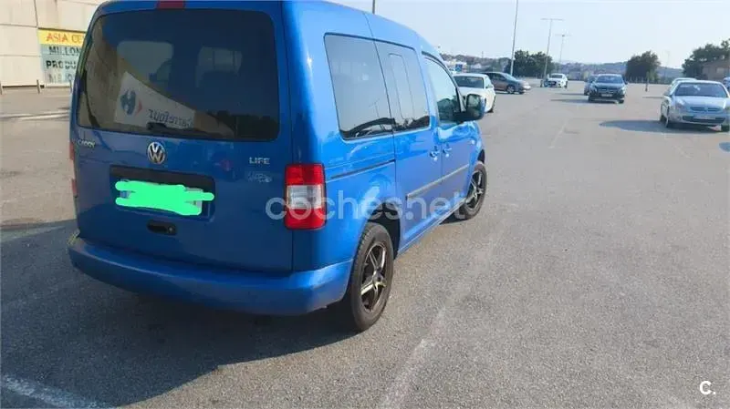 Usado VW Caddy 80 CV (58 kW) 2009 Azul Monovolumen