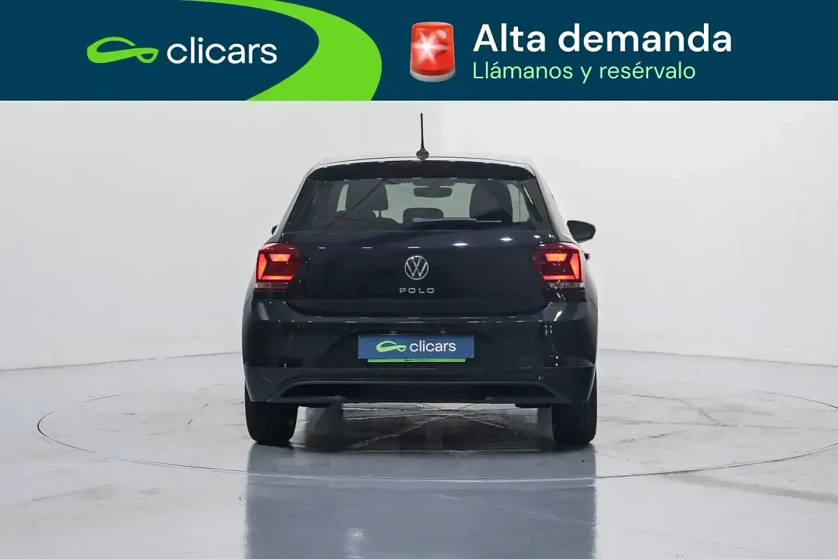 Usado VW Polo Advance 95 CV (69 kW) 2021 Negro Utilitario