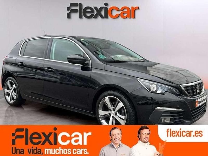 Negro Usado 2018 Peugeot 308 Allure Berlina | 9490 € (Precio justo) - Imagen 1/4