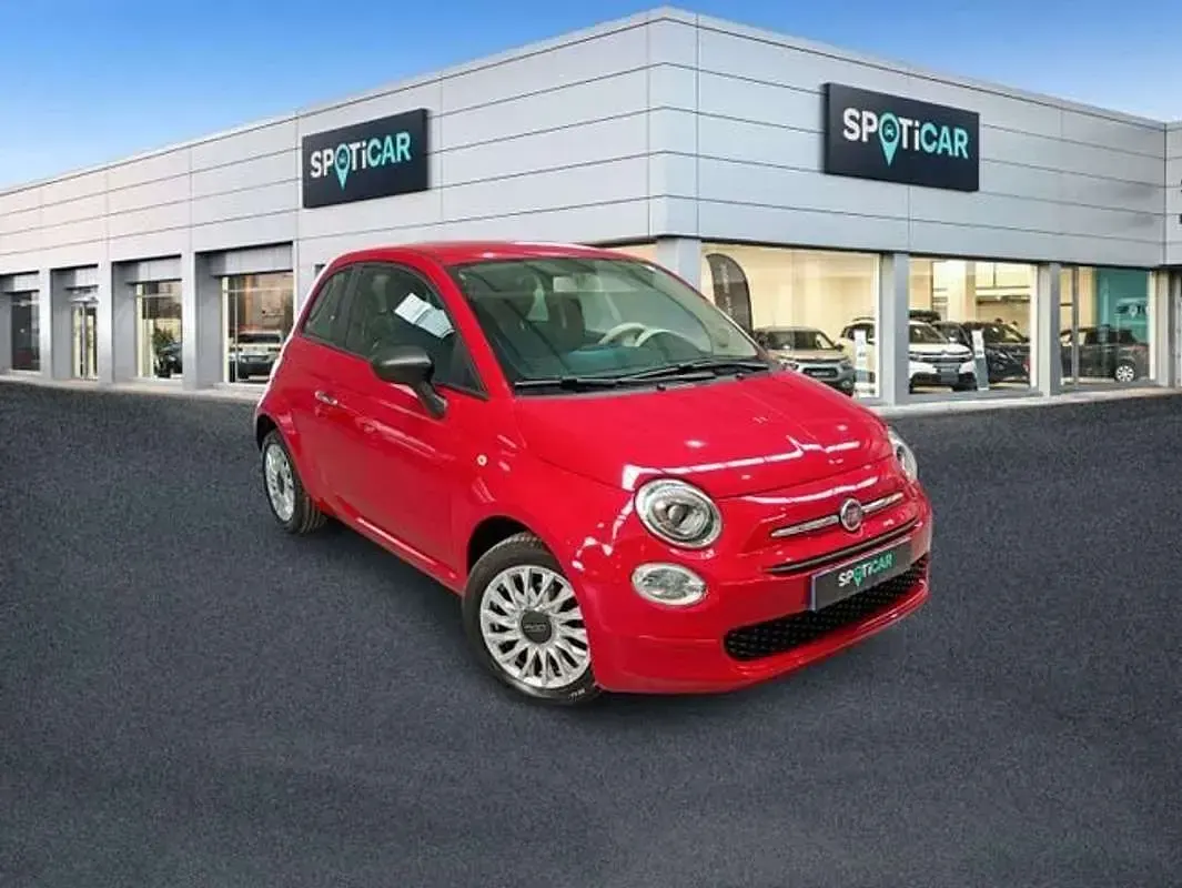 Usado Fiat 500 69 CV (50 kW) 2022 Rojo Berlina