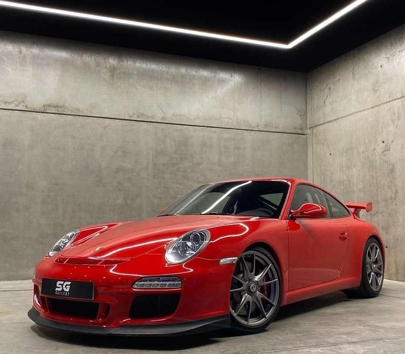 Usado Porsche 911 GT3 435 CV (319 kW) 2009 Rojo Coupe