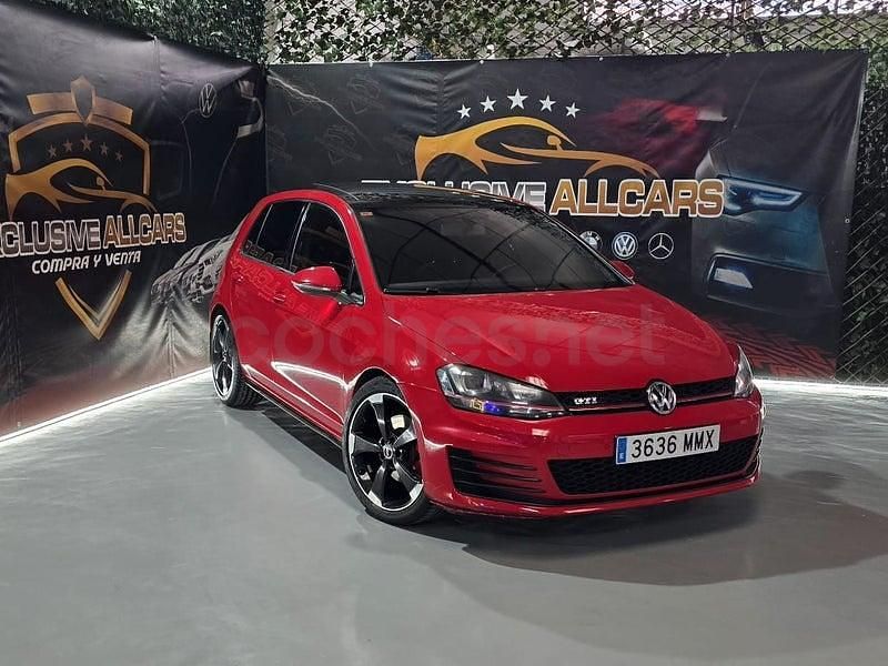 Usado VW Golf VII GTI 220 CV (161 kW) 2014 Rojo Berlina