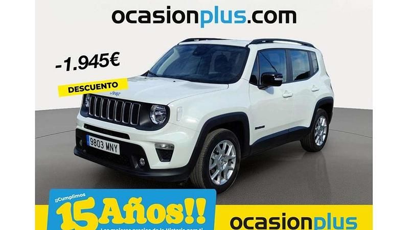 Blanco Usado 2024 Jeep Renegade Limited SUV | 19.455 € (Precio justo) - Imagen 1/4