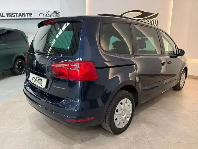 Usado Seat Alhambra Style 150 CV (110 kW) 2011 Azul Monovolumen