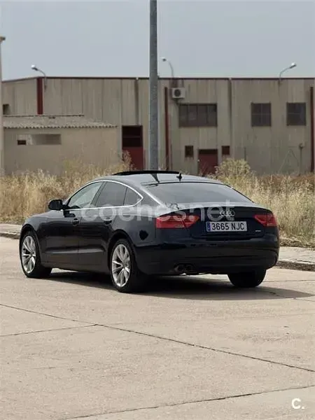 Usado Audi A5 Sportback S-Line 177 CV (130 kW) 2013 Negro Utilitario