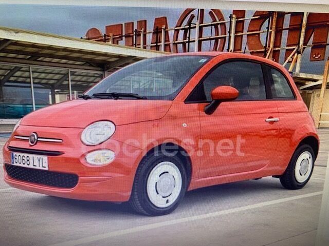 Naranja Usado 2022 Fiat 500 Club Utilitario | 10.990 € (Precio justo) - Imagen 1/4