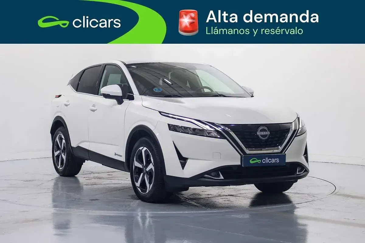 Usado Nissan Qashqai N-Connecta 190 CV (139 kW) 2023 Blanco SUV
