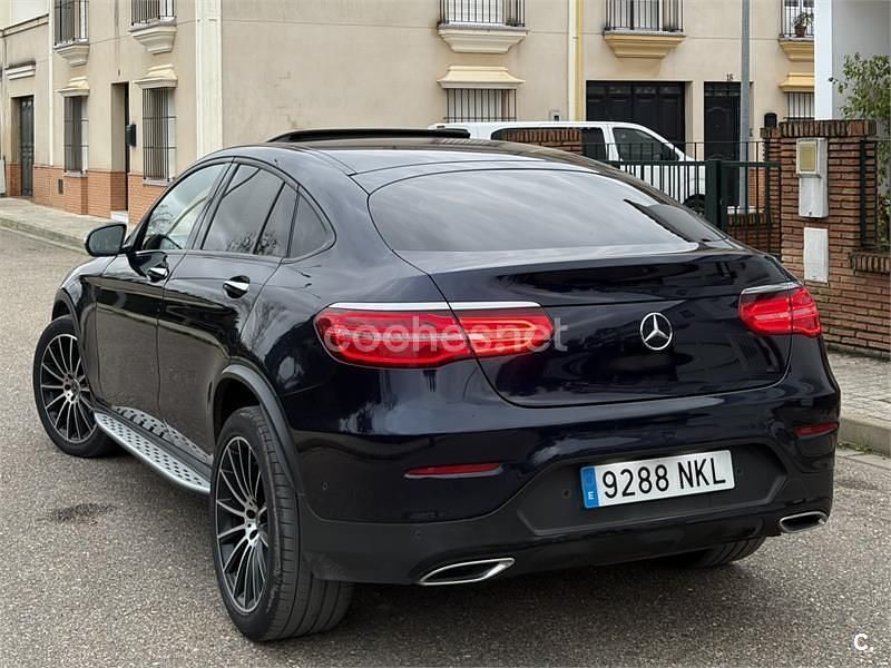 Usado Mercedes GLC250 204 CV (150 kW) 2018 Negro Coupe