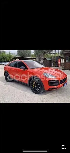 Usado Porsche Cayenne Turbo Coupe 550 CV (404 kW) 2019 Naranja SUV