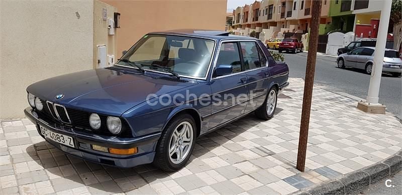 Azul Usado 1986 BMW 528 Berlina | 12.000 € - Imagen 1/2