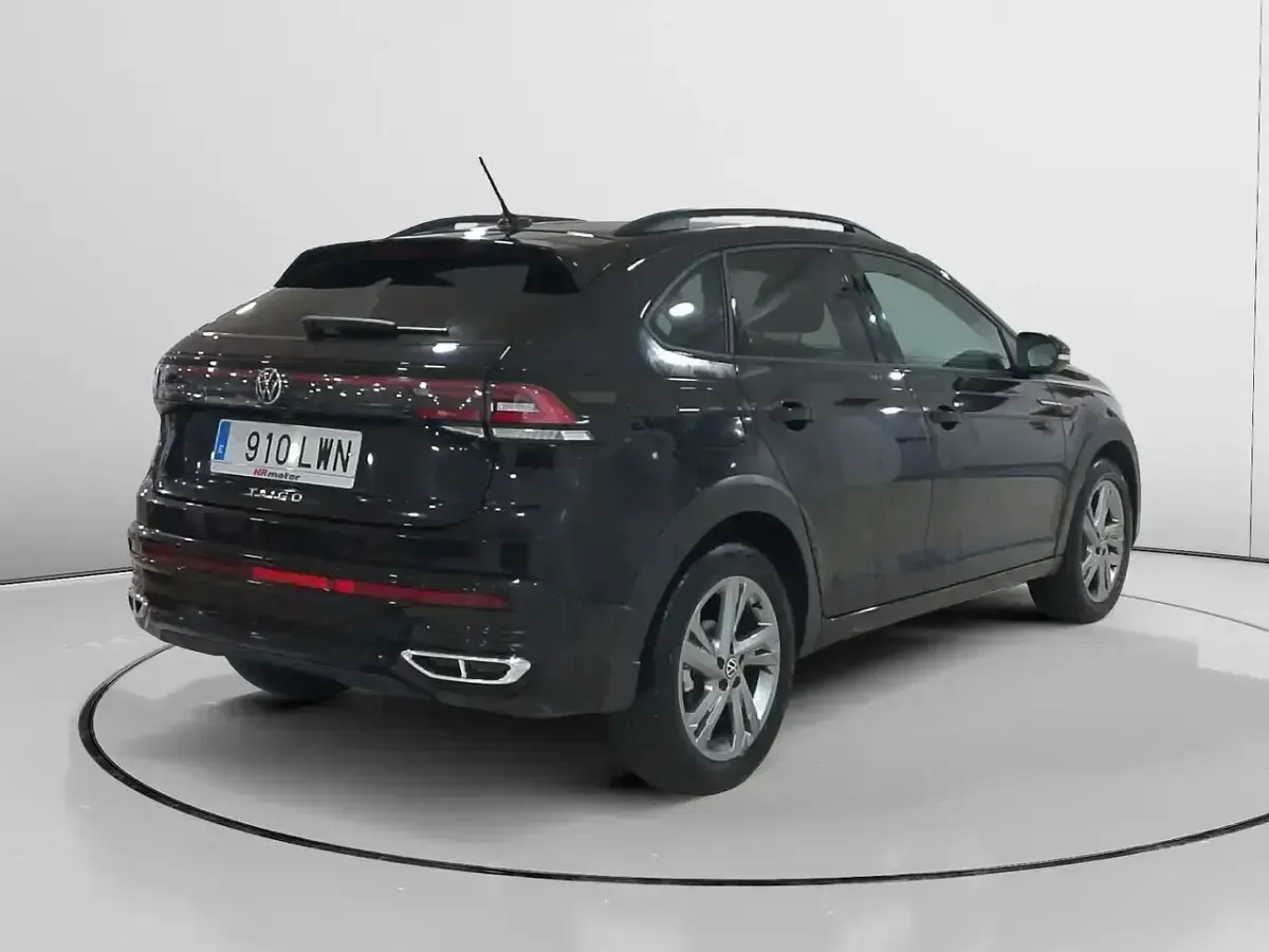 Usado VW Taigo R-line 110 CV (80 kW) 2022 Negro SUV