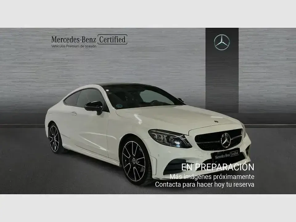 Usado Mercedes C220 194 CV (142 kW) 2023 Blanco Coupe