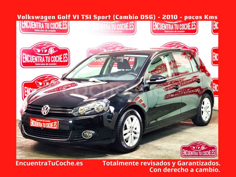 Negro Usado 2010 VW Golf VI Sport Berlina | 11.700 € (Precio justo) - Imagen 1/4