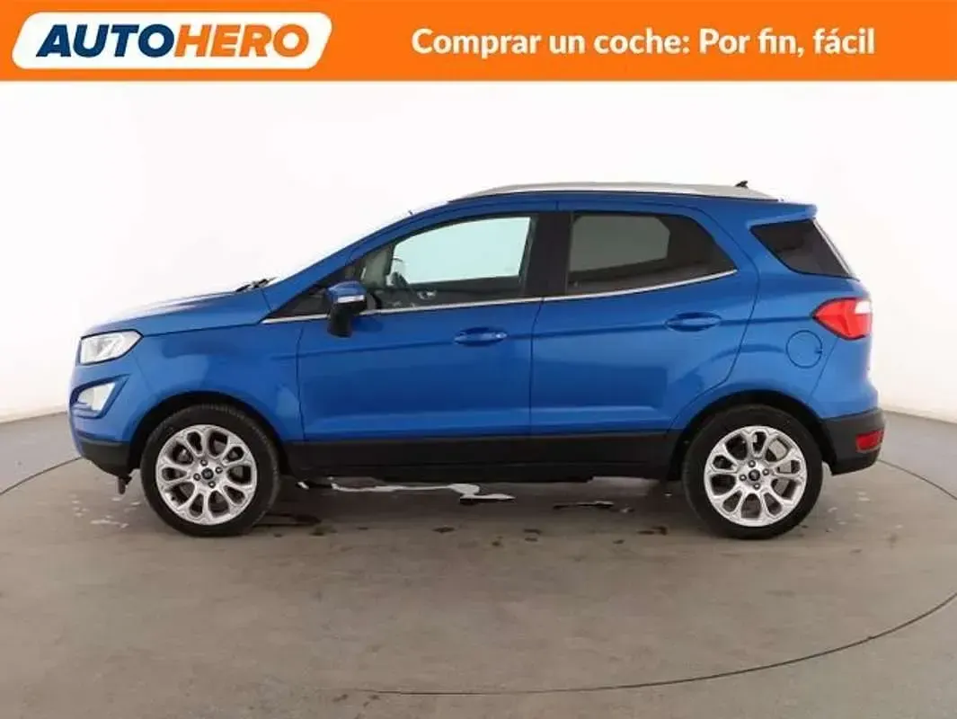 Usado Ford Ecosport Titanium 125 CV (91 kW) 2021 Azul SUV