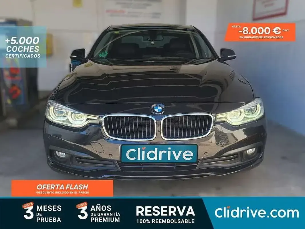 Usado BMW 318 143 CV (105 kW) 2015 Negro Berlina