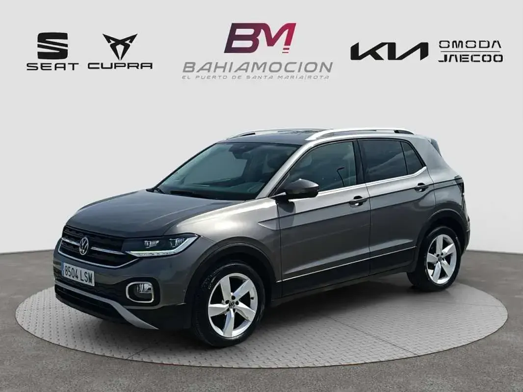 Usado VW T-Cross Sport 110 CV (80 kW) 2021 Gris SUV