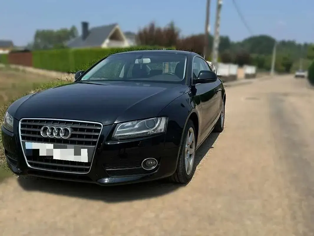 Usado Audi A5 170 CV (125 kW) 2008 Negro Coupe