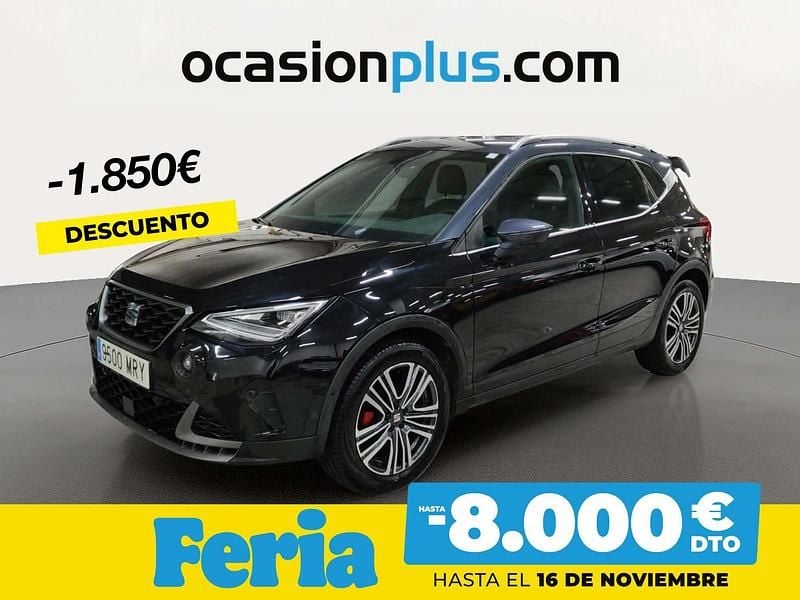 Negro Usado 2024 Seat Arona FR SUV | 20.350 € (Precio justo) - Imagen 1/4