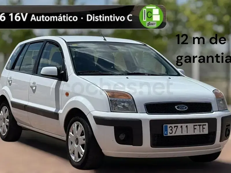 Usado Ford Fusion 100 CV (73 kW) 2007 Blanco Utilitario