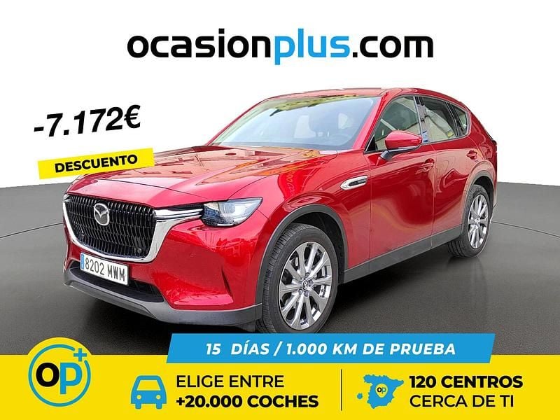 Usado Mazda CX-60 200 CV (147 kW) 2024 Rojo SUV