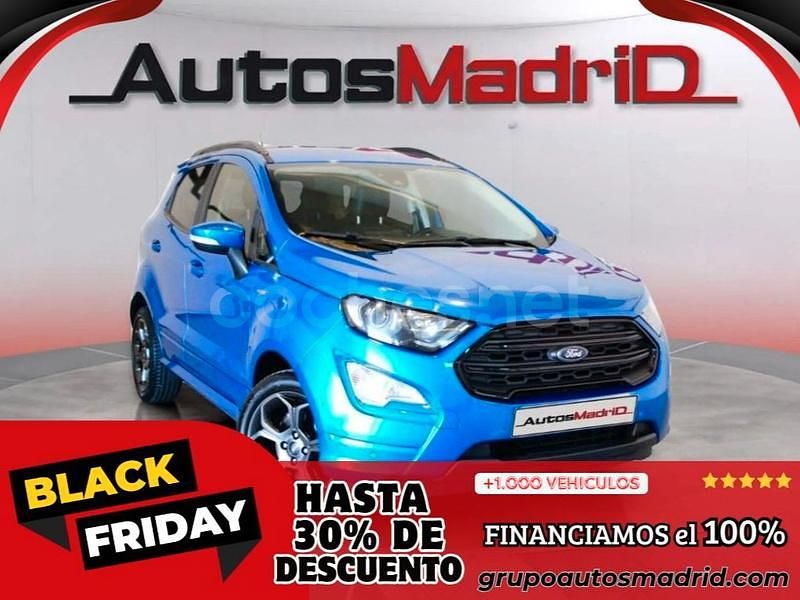 Azul Usado 2022 Ford Ecosport ST-Line SUV | 15.490 € (Buen precio) - Imagen 1/4