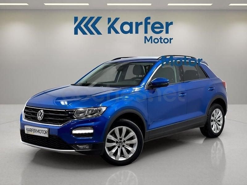 Usado VW T-Roc Advance 150 CV (110 kW) 2021 Azul SUV