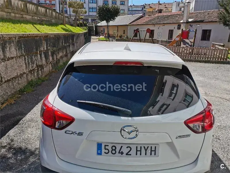 Usado Mazda CX-5 Style 150 CV (110 kW) 2014 Blanco SUV