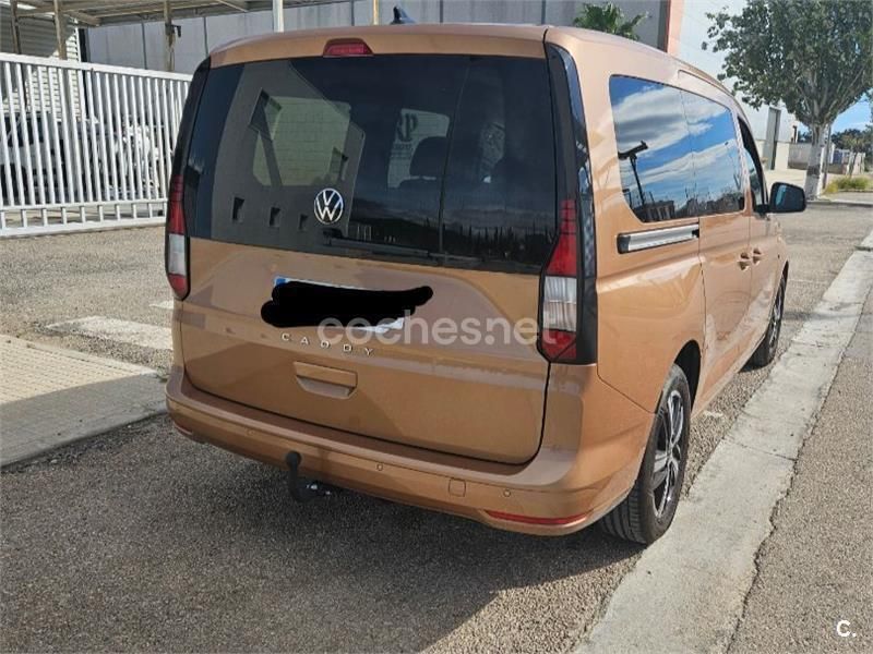 Amarillo Usado 2023 VW Caddy Maxi Monovolumen | 30.000 € (Un poco caro) - Imagen 1/4