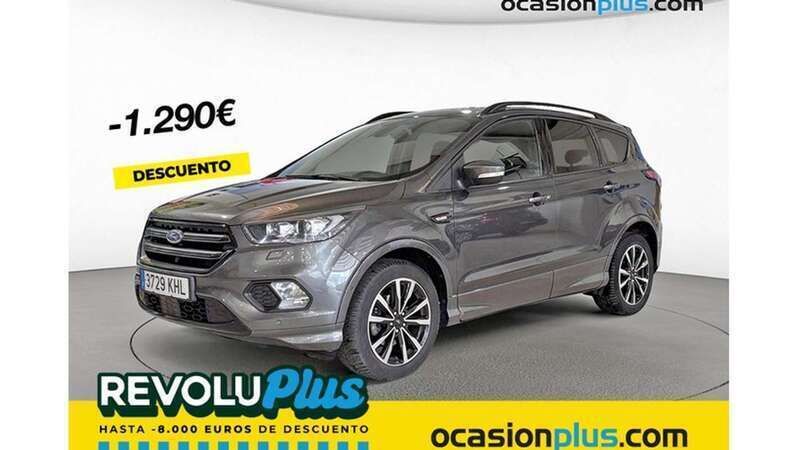 Gris Usado 2018 Ford Kuga ST-Line SUV | 12.910 € (Super precio) - Imagen 1/4