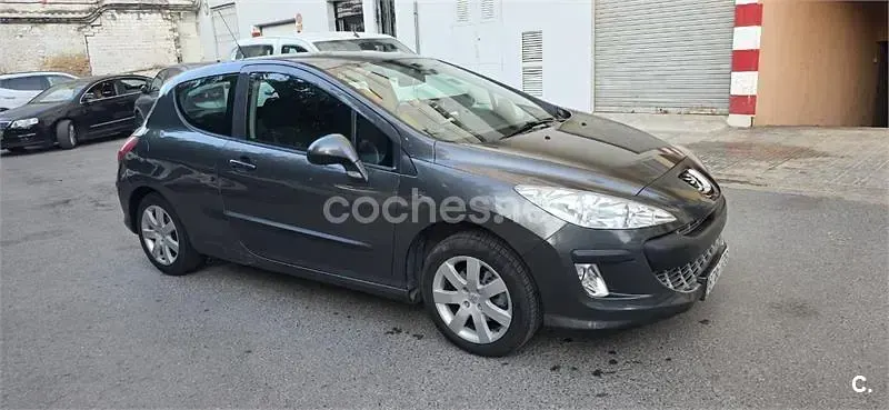 Usado Peugeot 308 Sport 120 CV (88 kW) 2008 Negro Berlina