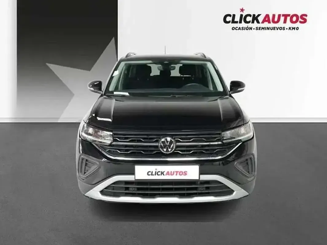 Usado VW T-Cross 95 CV (69 kW) 2024 Negro SUV