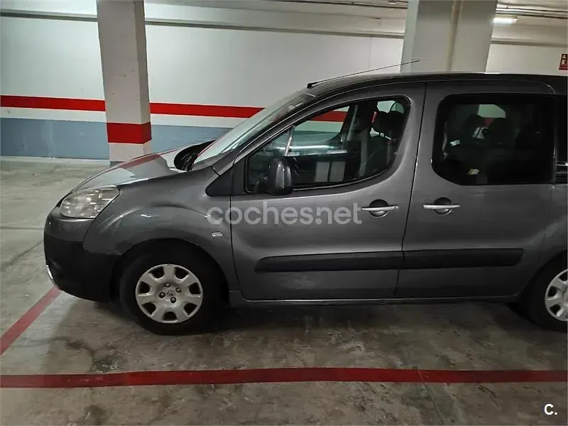 Usado Peugeot Partner Tepee Premium 90 CV (66 kW) 2009 Gris / plata Monovolumen