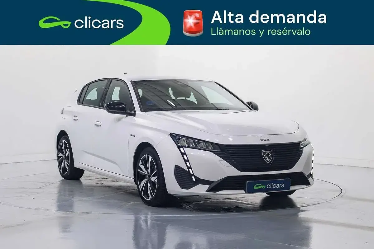 Usado Peugeot 308 Active 150 CV (110 kW) 2022 Blanco Berlina