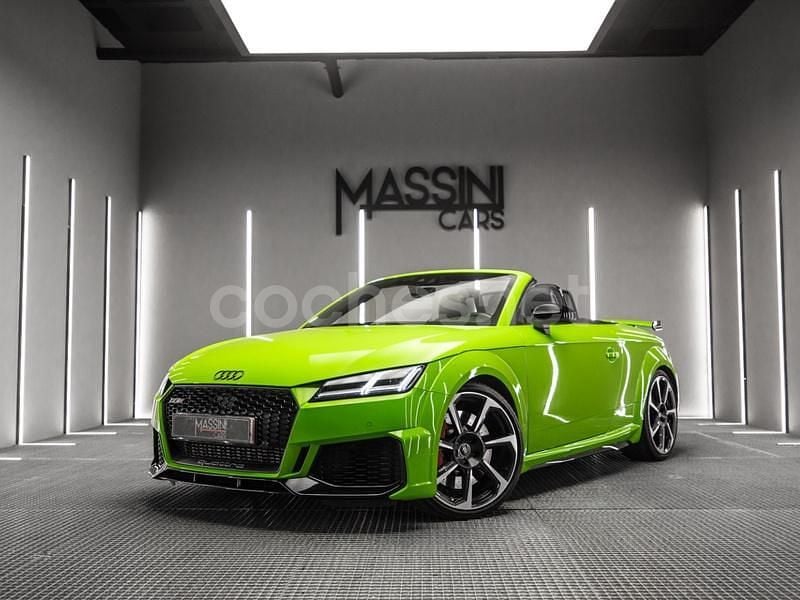 Verde Usado 2021 Audi TT Roadster Descapotable | 69.999 € - Imagen 1/4