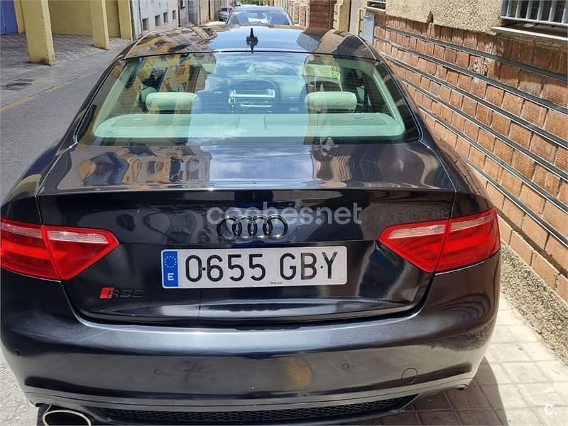 Usado Audi A5 190 CV (139 kW) 2008 Negro Coupe