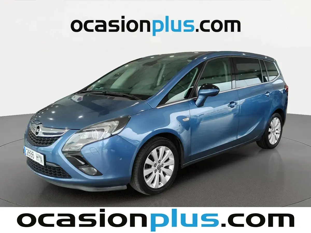 Usado Opel Zafira Tourer Excellence 165 CV (121 kW) 2014 Azul Monovolumen