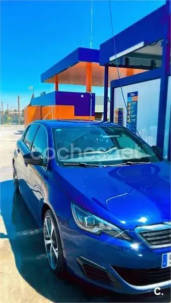 Usado Peugeot 308 GT 180 CV (132 kW) 2017 Azul Berlina