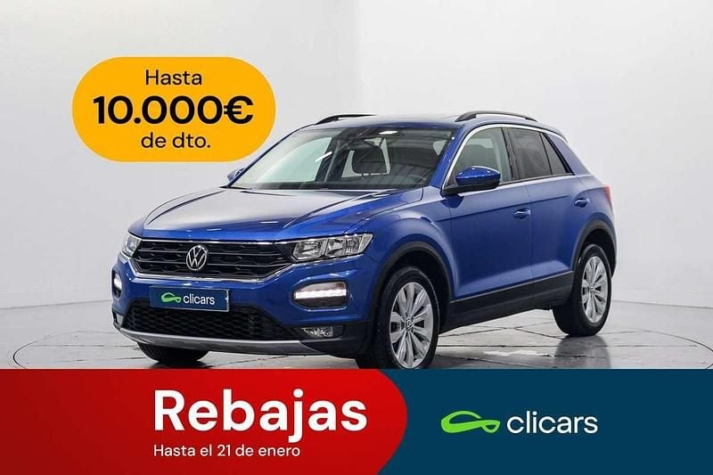 Azul Usado 2021 VW T-Roc Advance SUV | 18.590 € (Super precio) - Imagen 1/4